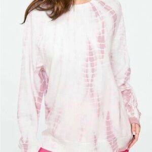 Victoria’s Secret Pink Long Sleeve Tunic Lounge Crew Sweatshirt Pullover